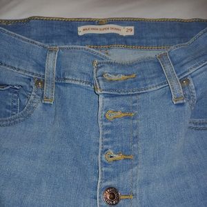 *Once Worn* Mile Hile Rise Cropped Jeans